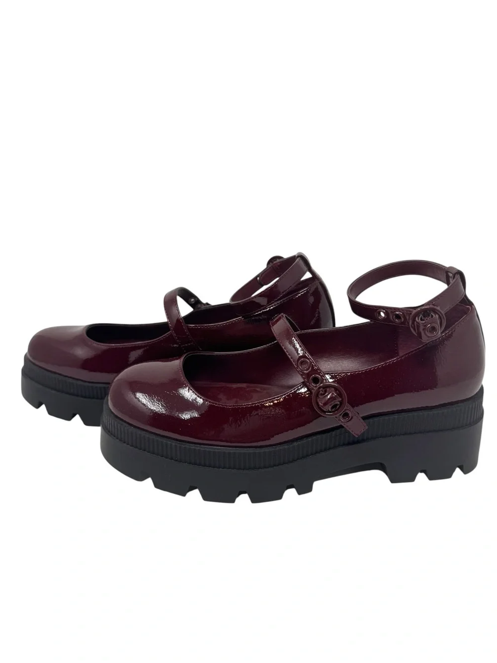 Jessica Simpson Uvelia Platform Mary Jane Patent Leather Shoes NEW 6.5